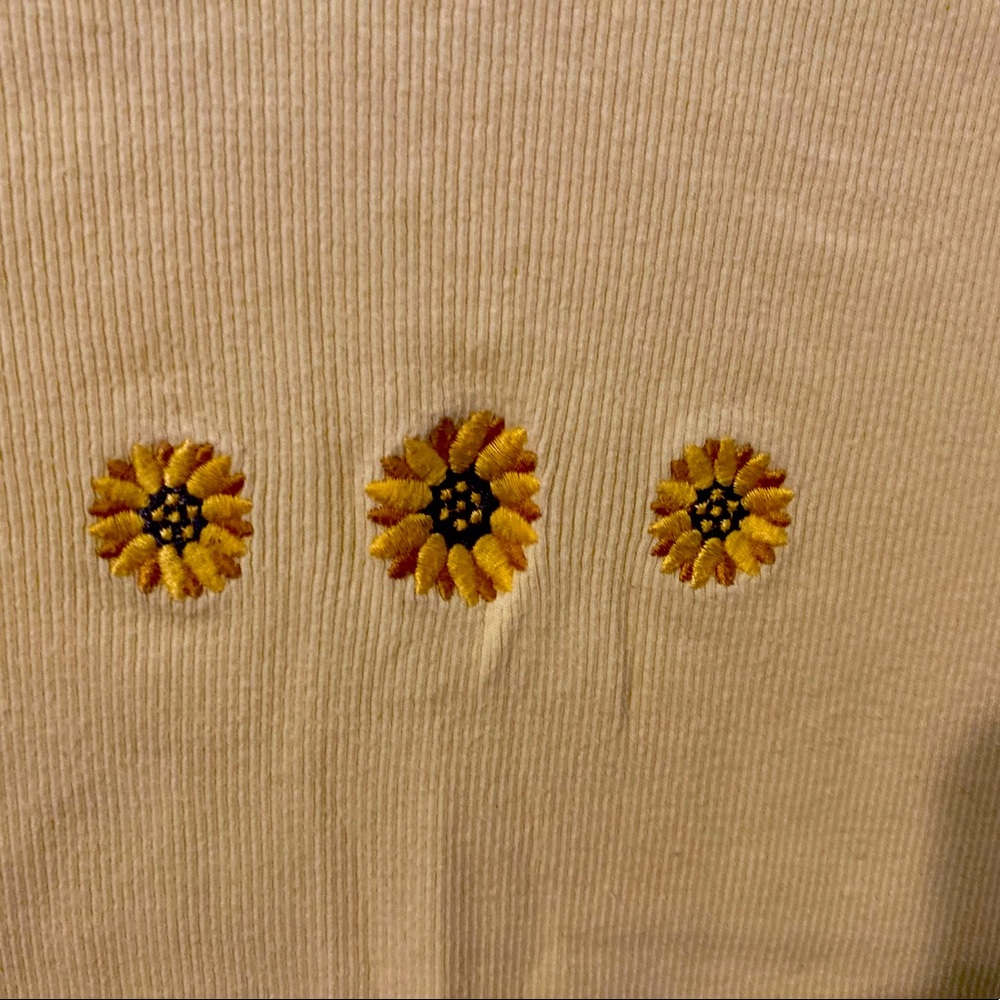 Yellow baby tee